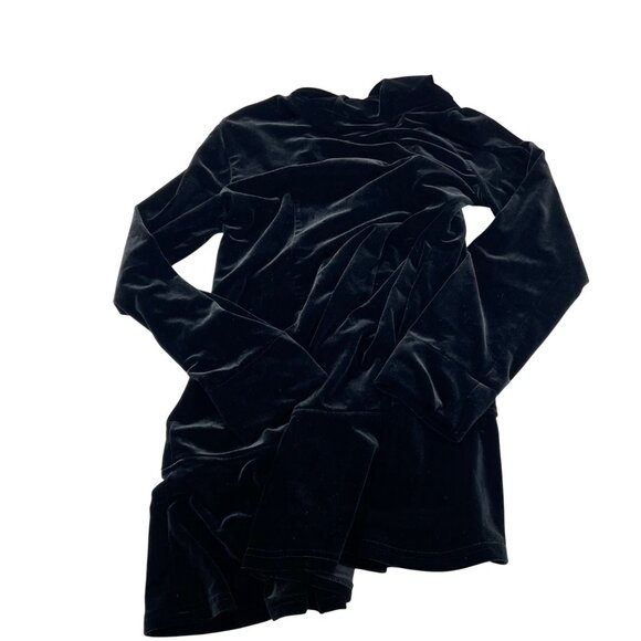 3 Sisters Women's size Small Oversized Velour Stretch Jacket Blazer lightweight - Picture 5 of 5